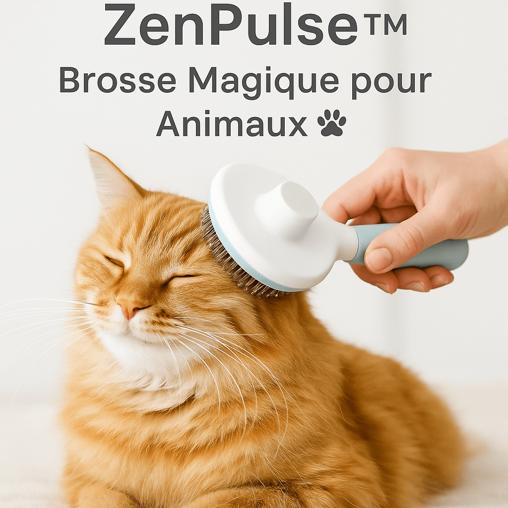 👉 Brosse Magique Auto-Nettoyante ZenPulse™ - ZenPulse